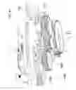 Fig. 41 - Electrically self-powered surgical instrument with manual release
