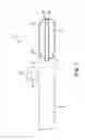 Fig. 02 - Implantable penile prosthetic having a base expandable by liquid inflation