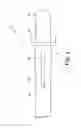 Fig. 03 - Implantable penile prosthetic having a base expandable by liquid inflation