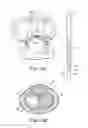 Fig. 13 - Implantable penile prosthetic having a base expandable by liquid inflation