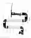 Fig. 19 - Adjustable-position limb and/or instrument support arm for medical tables