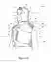 Fig. 02 - Head and neck compression garment