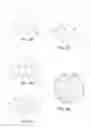 Fig. 09 - Dimple patterns for golf balls