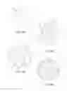 Fig. 06 - Dimple patterns for golf balls