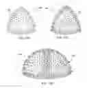 Fig. 16 - Dimple patterns for golf balls