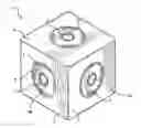 Fig. 01 - Toy magnetic construction pieces for a kit