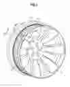 Fig. 02 - Vehicle wheel having sound-damping structures