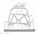 Fig. 01 - Arcuate frame for a vehicle