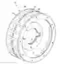 Fig. 01 - Drive sprocket for a tracked vehicle