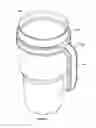 Fig. 11 - Container and handle and method of forming a container and handle