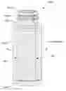 Fig. 01 - Container with synthetic resin window, preform, and preform injection molding apparatus