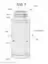 Fig. 02 - Container with synthetic resin window, preform, and preform injection molding apparatus