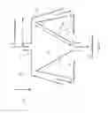 Fig. 10 - Inlet and outlet geometries for a vertical three-stream microfluidic device