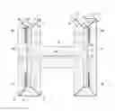 Fig. 01 - Self-aligning, double wire corner bead for fireproofing structural steel member