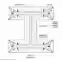 Fig. 03 - Self-aligning, double wire corner bead for fireproofing structural steel member
