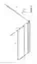 Fig. 13 - Collapsible safety barrier and support post