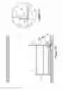 Fig. 23 - Collapsible safety barrier and support post