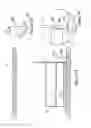 Fig. 35 - Collapsible safety barrier and support post