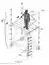 Fig. 11 - LIFELINE BRACKET FOR LADDERS, LADDERS INCLUDING LIFELINE BRACKETS AND RELATED WORK PLATFORM SYSTEMS AND METHODS