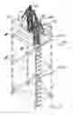 Fig. 19 - LIFELINE BRACKET FOR LADDERS, LADDERS INCLUDING LIFELINE BRACKETS AND RELATED WORK PLATFORM SYSTEMS AND METHODS