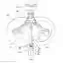 Fig. 04 - Double-crankshaft variable compression ratio engine