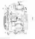 Fig. 02 - Throttle drive actuator for an engine