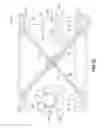 Fig. 15 - Sandwich structure having hinge assemblies for accommodating differential in-plane expansion of face sheets