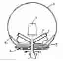 Fig. 01 - ILLUMINATING DEVICE HAVING FOLDING SOLAR PANELS