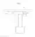 Fig. 03 - HEAT CONDITIONING DEVICE UNDERNEATH A SHELF AND CATERING TABLE THEREOF