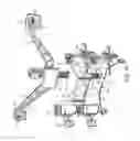 Fig. 17 - Wheel aligner with advanced diagnostics and no-stop positioning