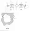 Fig. 10 - Process for testing a compressor or a combustor of a gas turbine engine using a large compressed air storage reservoir