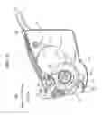 Fig. 24 - Developing cartridge including protrusion positioned at outer surface of casing