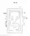 Fig. 14 - Wristwatch with flexible circuit board installed through band portion