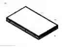 Fig. 01 - Redundant projected capacitive touch panel