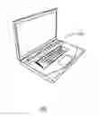 Fig. 01 - Bi-stable display based off-screen keyboard