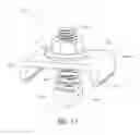 Fig. 16 - Clamps for solar systems