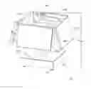 Fig. 01 - Method and design for optimum camera and display alignment of center of the room video conferencing systems