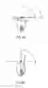Fig. 10 - In-the-ear earphone, its variations and methods of wearing the earphone