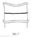Fig. 07 - Socks with band portion only consisting of covering yarn and with strong coupling between band and leg portions