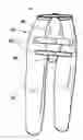 Fig. 01 - Crotchless pants with removable covers