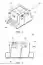 Fig. 02 - Conveyor-type grilling appliance for cooking or re-thermalizing food with multiple independently controlled sets of conveyors defining multiple independently controlled cooking lanes