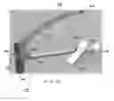 Fig. 10 - Bone fracture fixation device with transverse set screw and aiming guide
