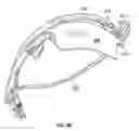 Fig. 11 - Headworn supports with passive venting and removable lens