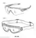 Fig. 18 - Headworn supports with passive venting and removable lens