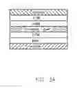 Fig. 04 - Organic LED light and ultrasonic transducer device in a flexible layer configuration with electrical stimulation