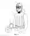 Fig. 10 - Fluid-based exoskeletal body armor with climate control