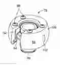 Fig. 01 - Bearing for umbilicus of a fluid processing system