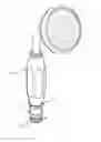 Fig. 01 - SHOWER HEAD ASSEMBLY WITH AIR HOLES