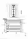 Fig. 12 - Conveying and cleaning system and methods for cleaning and stacking trays and/or layer pads