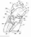Fig. 01 - Cutting head, rotary tool and support for the rotary tool and for the accommodation of the cutting head